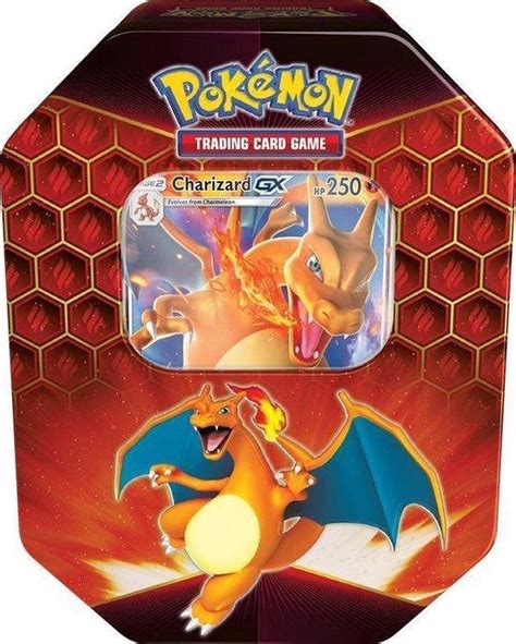 charizard lv x tin|hidden fates tins.